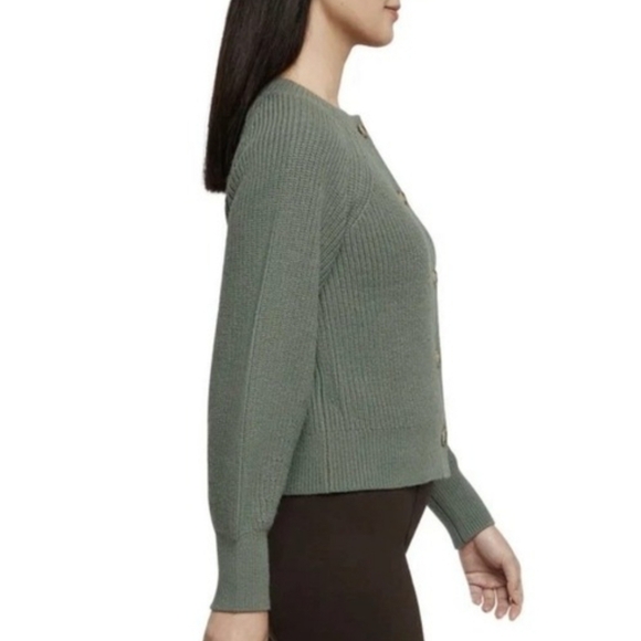 Banana Republic Button down Cardigan In Green - Picture 5 of 9